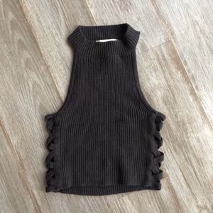 Forever 21 High-Neck Crop Top